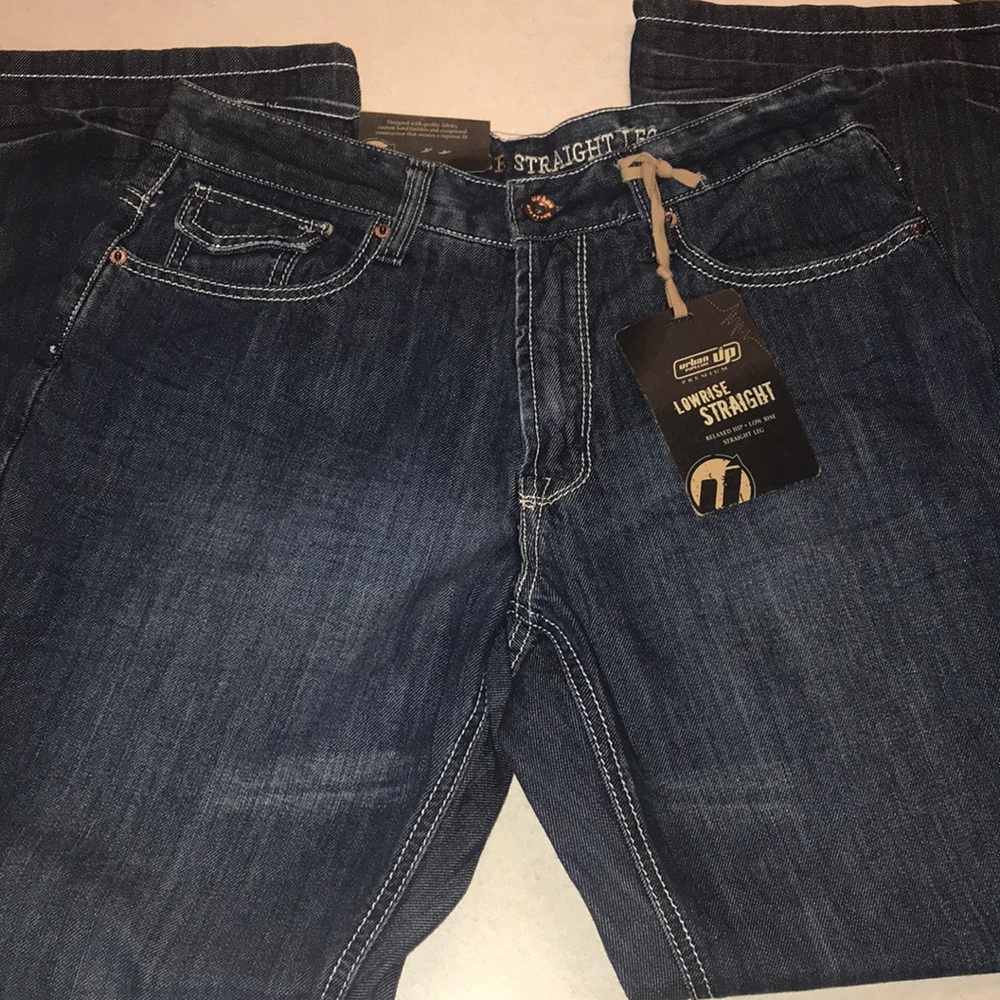 Urban Pipeline Up Men’s 32 x 30 Relaxed Hip Lowrise Straight Leg Denim Jeans NWT